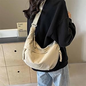 【NONCODE】Henin pocket zipper shoulder bag Amazon.com | UHIW Crossbody Bags for Women Trendy, PU